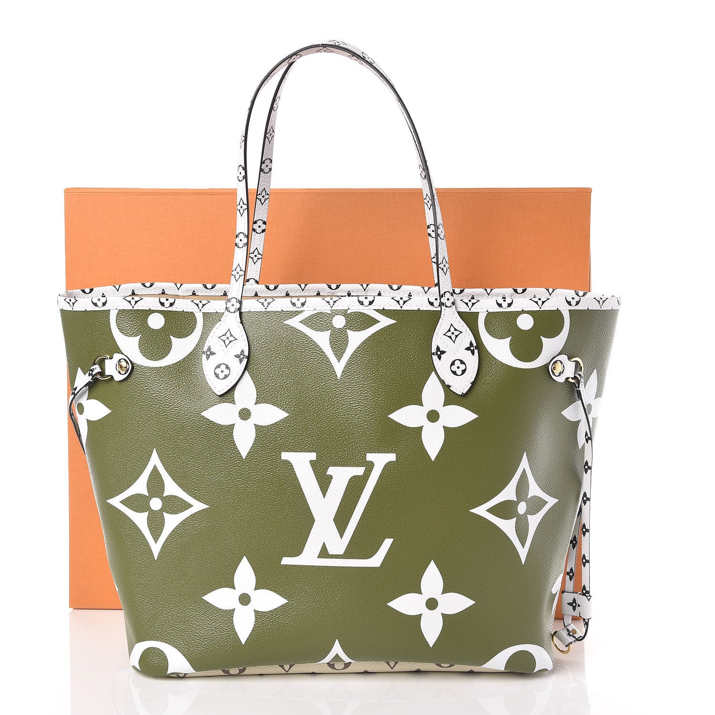 Monogram Giant Neverfull MM Kaki