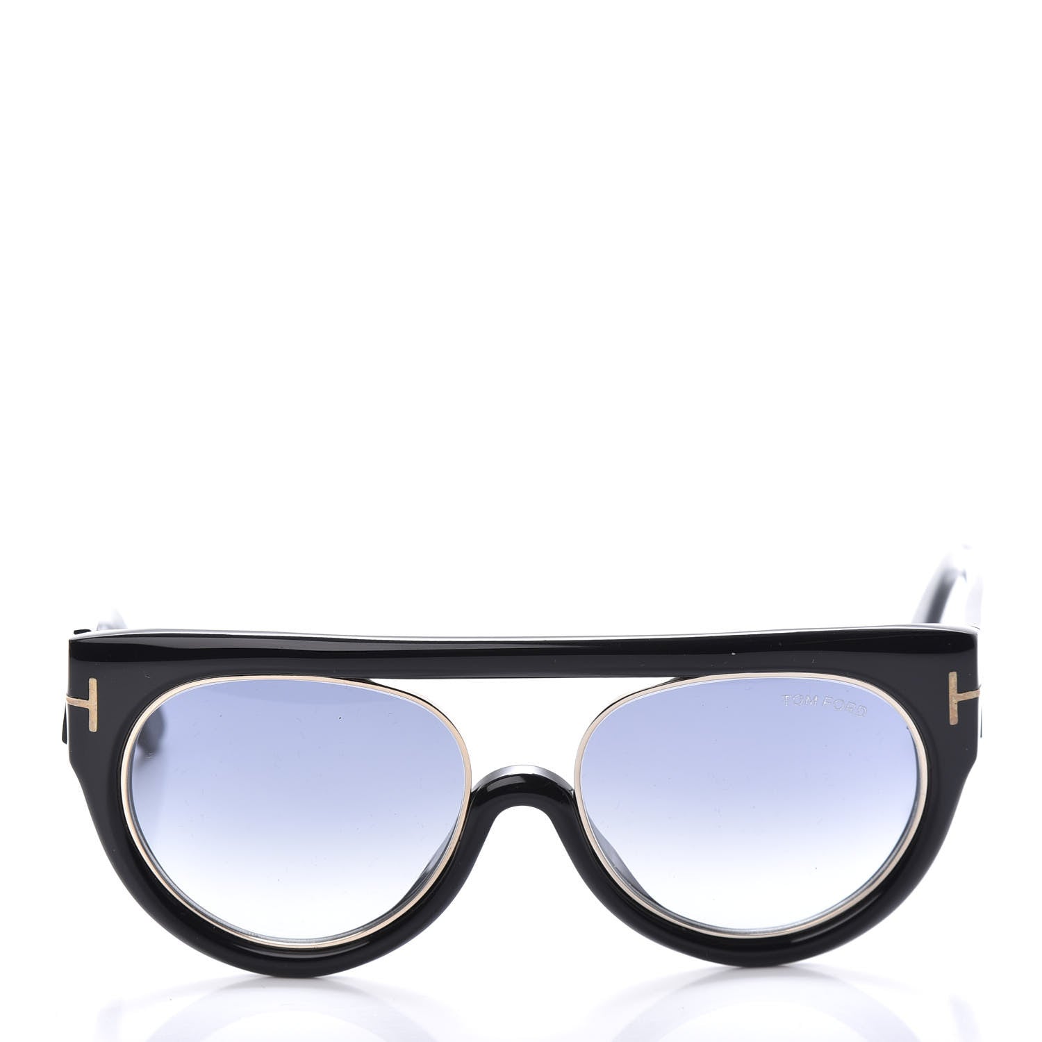 Tom Ford Alana Aviator Round Sunglasses TF360 Black 2 of 9