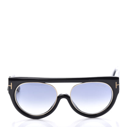 Tom Ford Alana Aviator Round Sunglasses TF360 Black 2 of 9