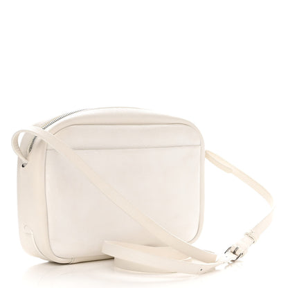 Balenciaga Calfskin Logo S Everyday Camera Bag White 3 of 18