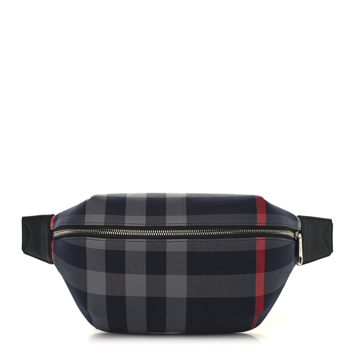House Check Sonny Bum Bag Navy Grey