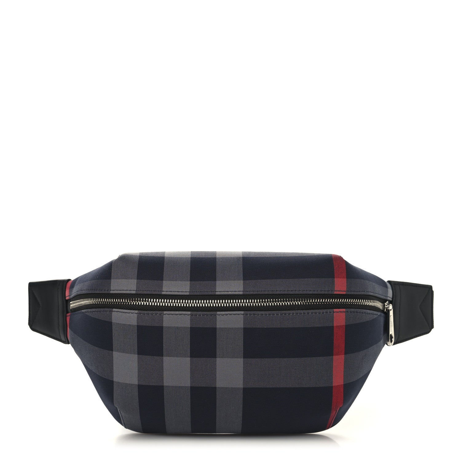 Burberry House Check Sonny Bum Bag Navy Grey 1 of 9