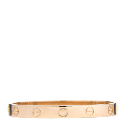 Cartier 18K Yellow Gold LOVE Bracelet 15 2 of 6