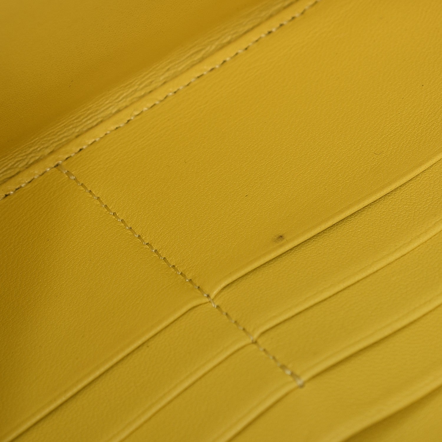 Celine Calfskin Large Zip Around Multifunction Wallet Black Citron 10 of 11