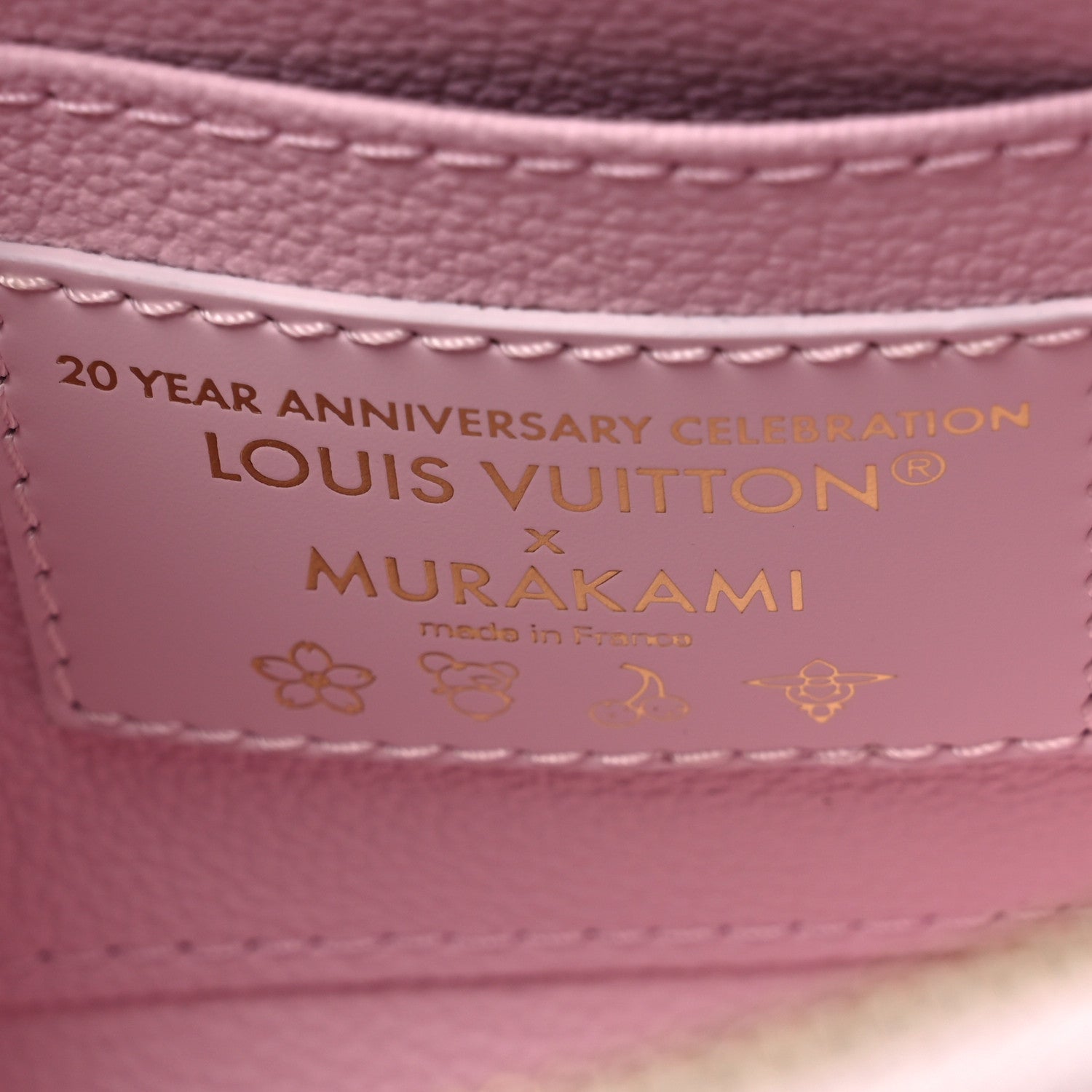Louis Vuitton LV X TM Epi Cherry Blossom Cosmetic Pouch Pink