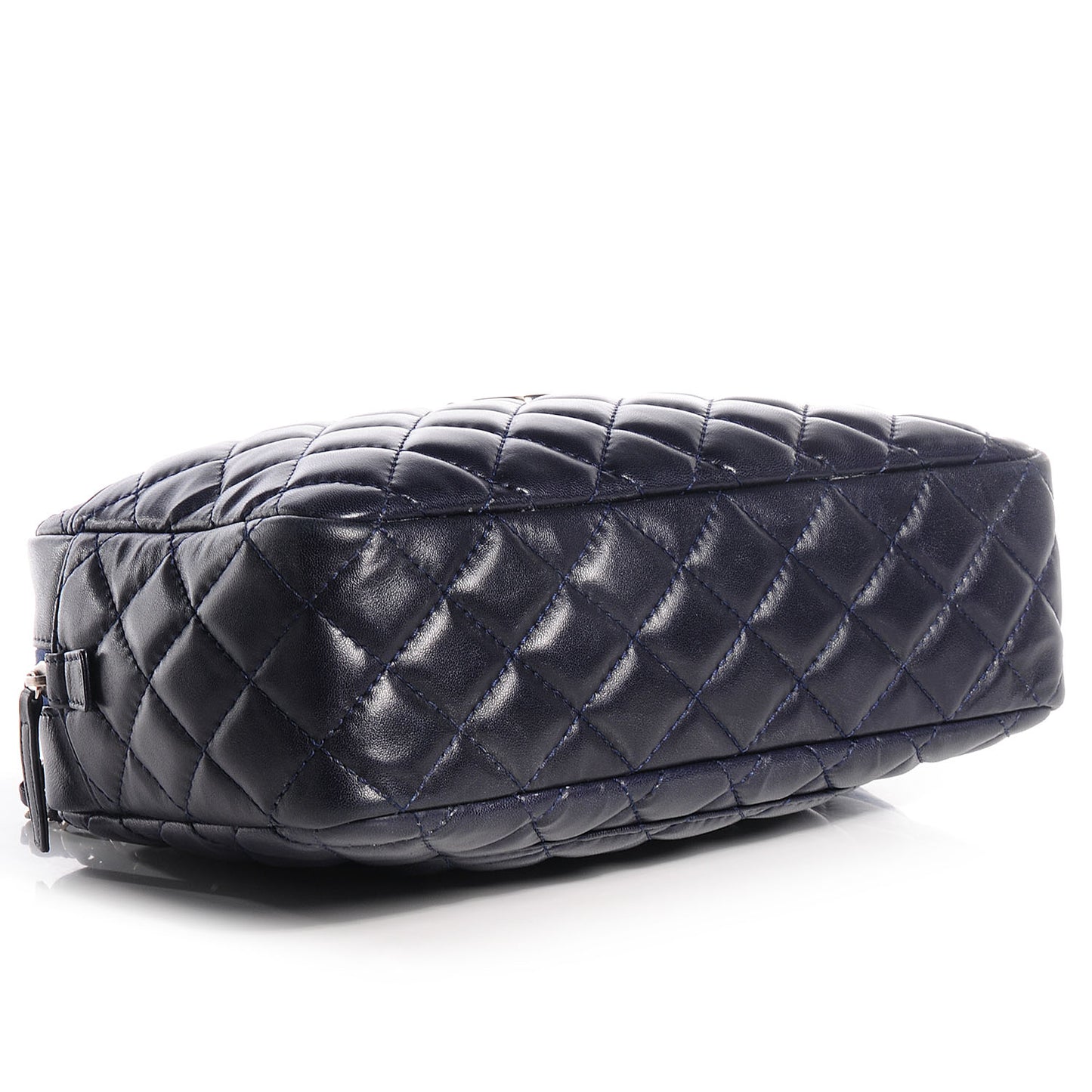 Lambskin Medium Camera Case Navy