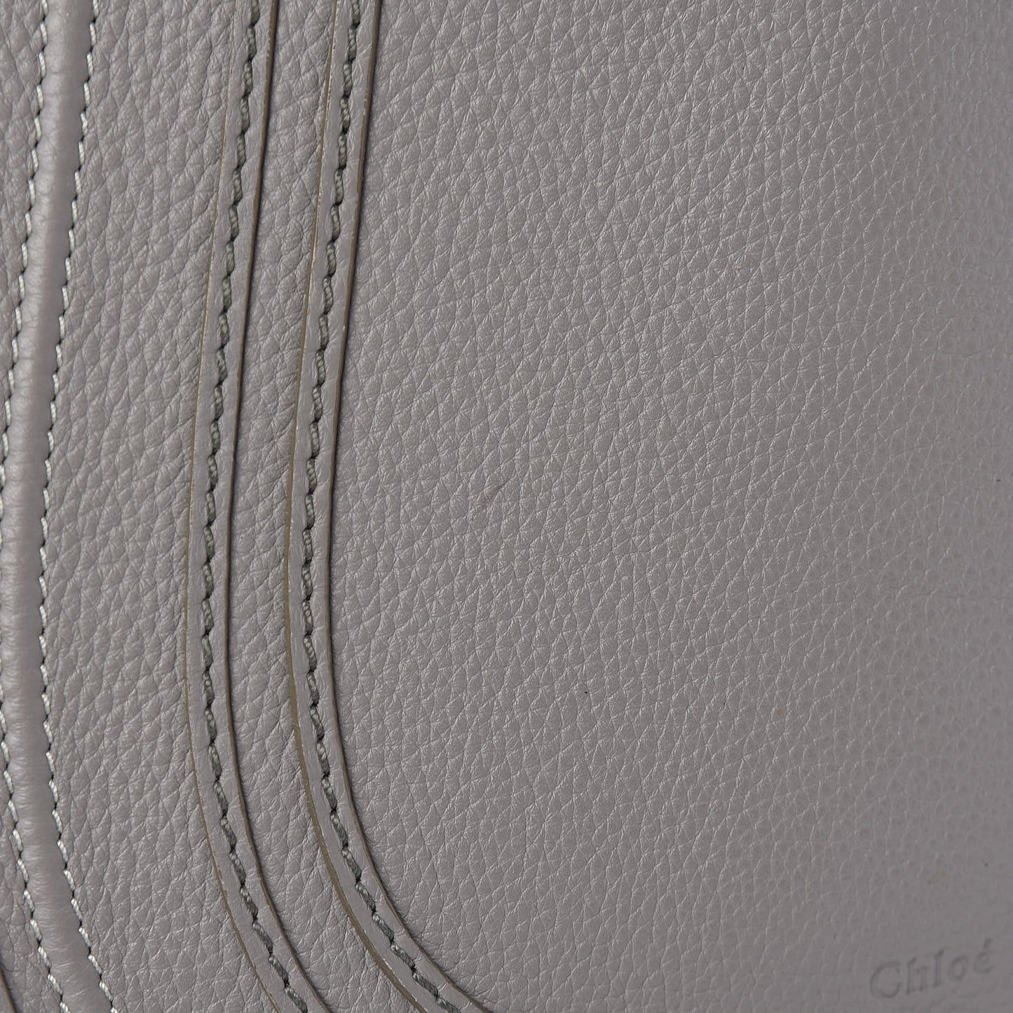 Calfskin Medium Marcie Round Crossbody Bag Cashmere Grey