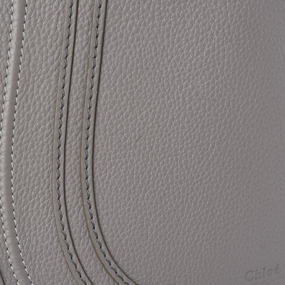 Chloe Calfskin Medium Marcie Round Crossbody Bag Cashmere Grey 14 of 22