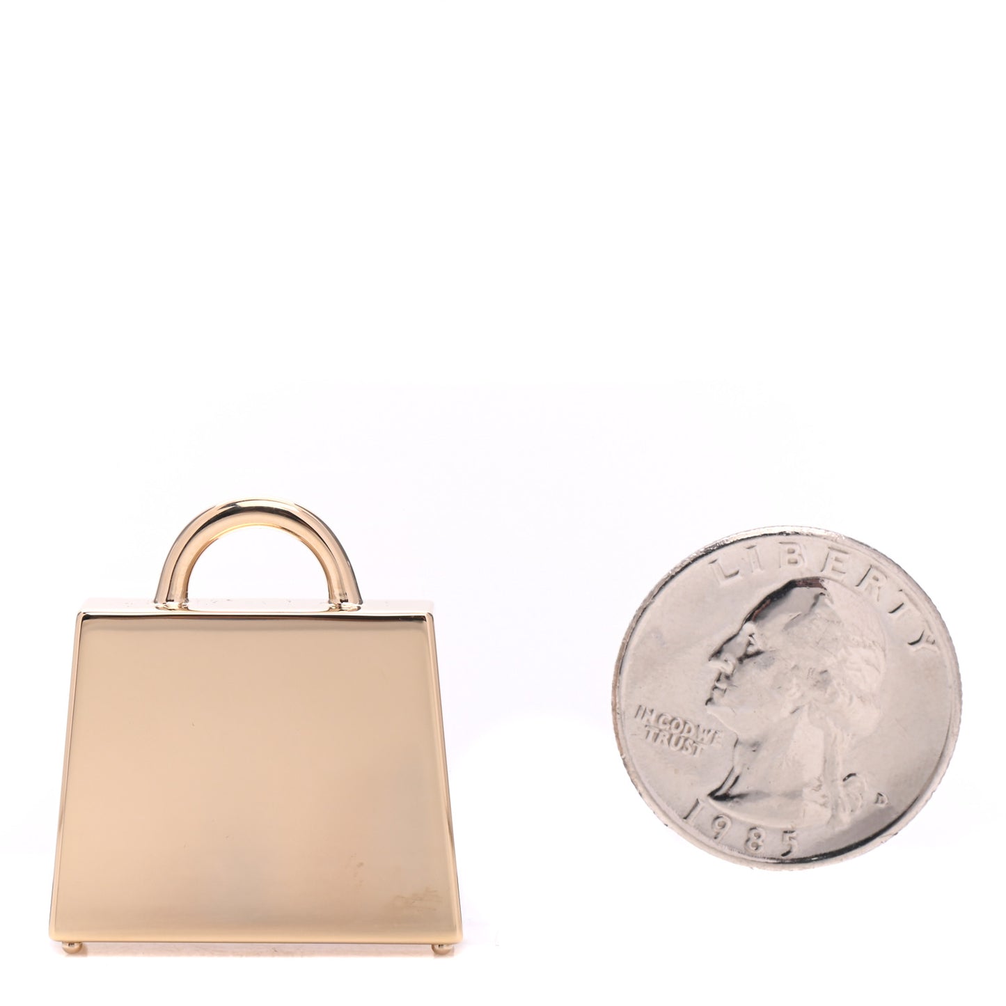 Metal Lacquered Permabrass Kelly Curiosite Charm Rose Azalee