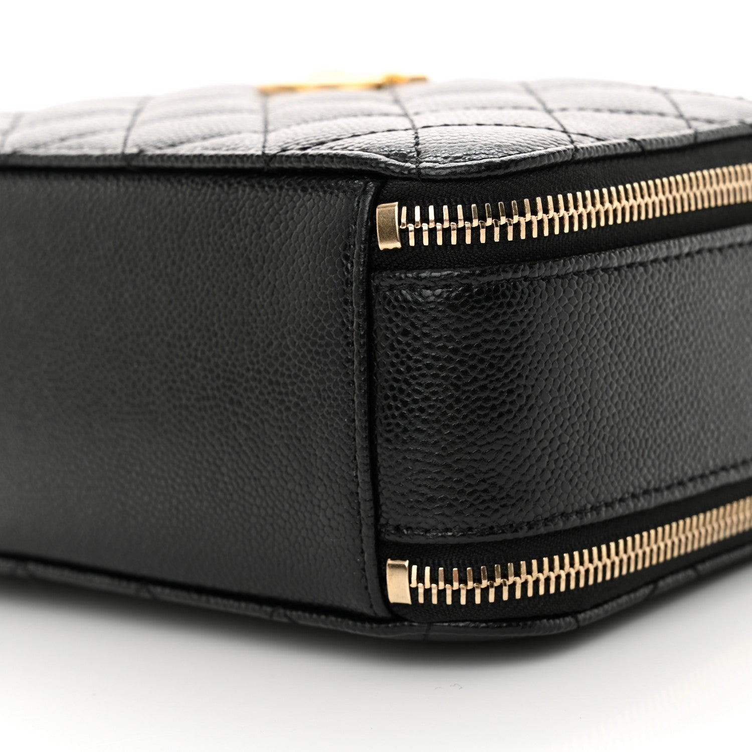 Chanel Caviar Quilted Small Pick Me Up Vanity Case Black 11 of 12