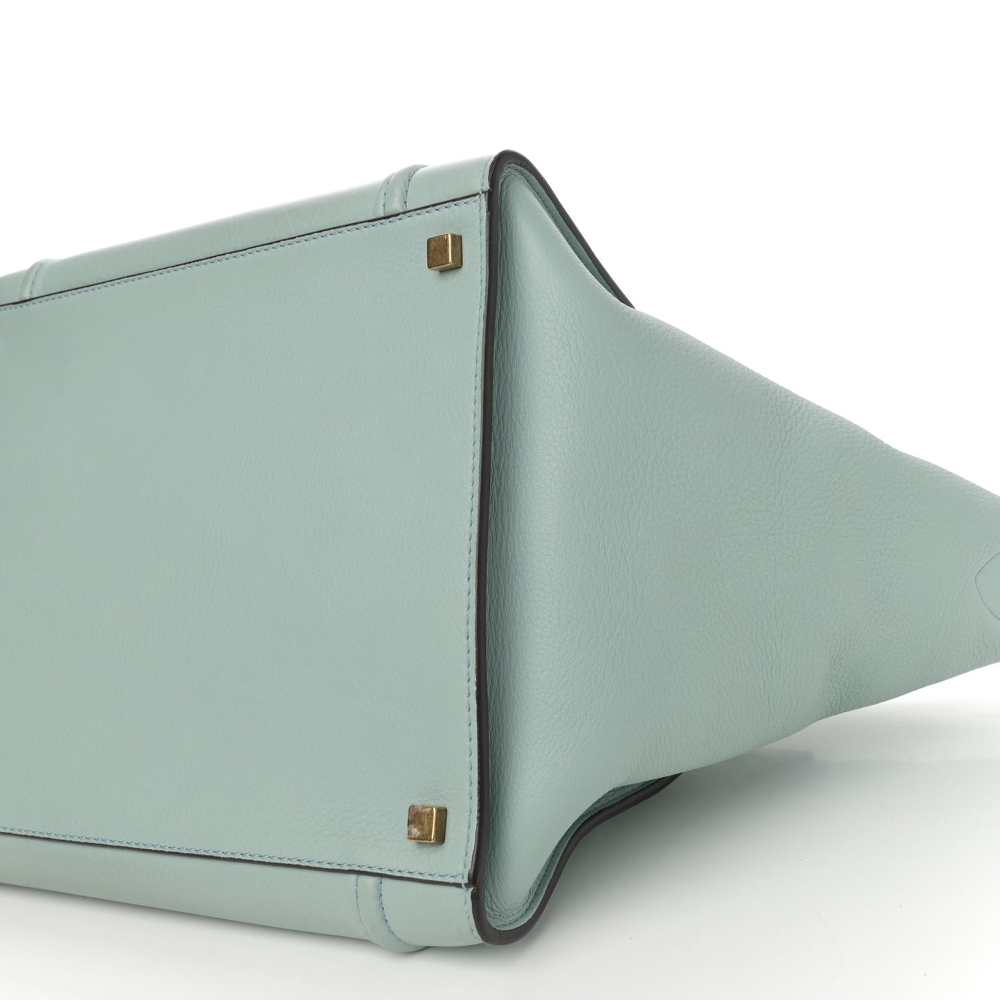 Supple Calfskin Medium Phantom Luggage Glacier