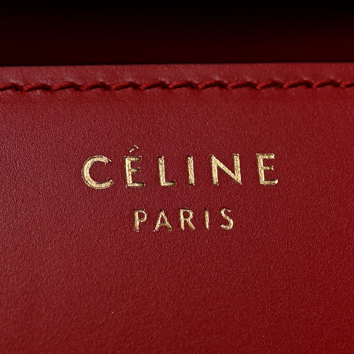Celine Box Calfskin Small Classic Box Flap Bag Red 6 of 14