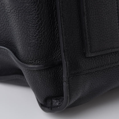 Saint Laurent Grained Calfskin Medium Souple Sac De Jour Black 12 of 19