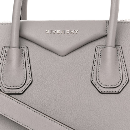Givenchy Sugar Goatskin Mini Antigona Pearl Grey 8 of 10