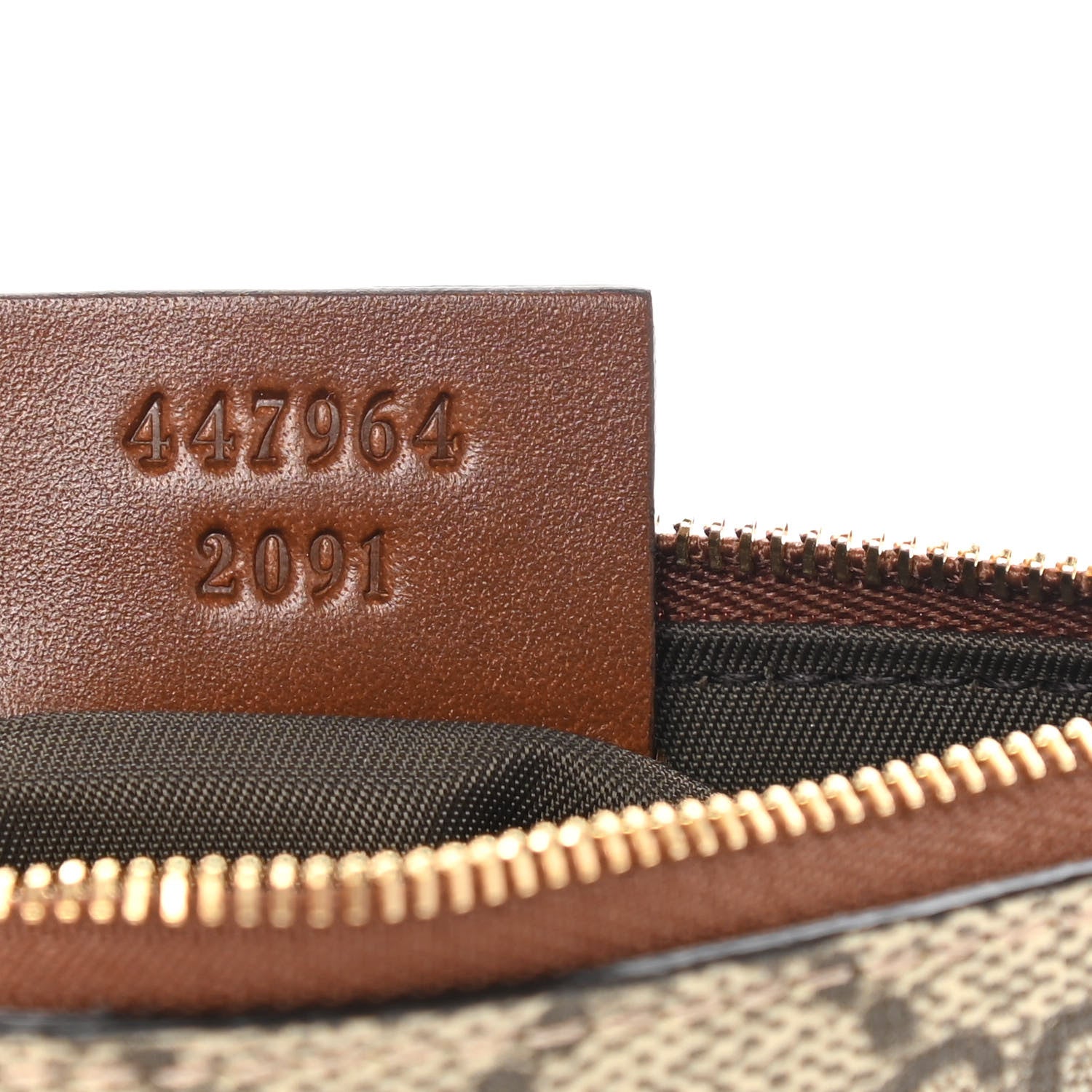 Gucci GG Supreme Monogram Key Case Brown 7 of 7