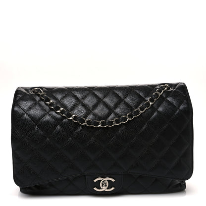 Chanel Caviar Quilted Maxi Double Flap Black 1 of 10