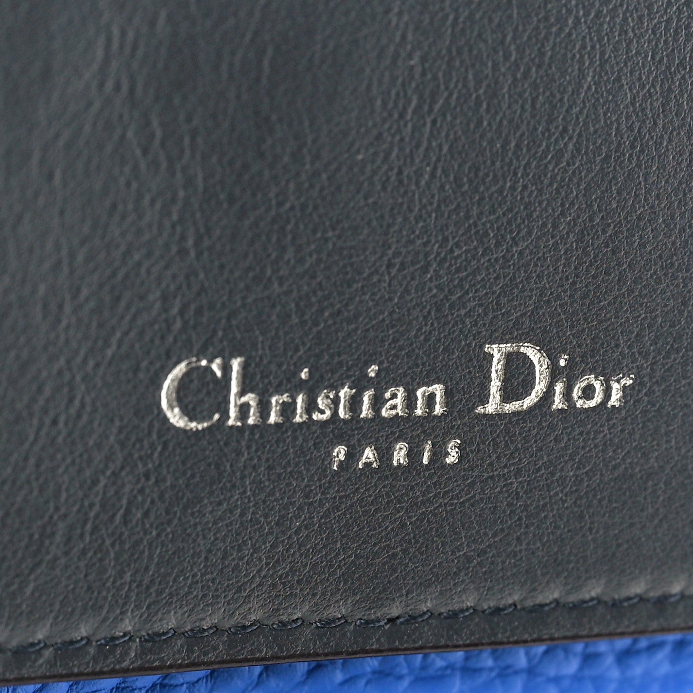 Christian Dior Bullcalf Small Be Dior Flap Blue 6 of 9