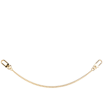 Louis Vuitton Metal Pochette Extender Key Ring Chain Gold 1 of 3
