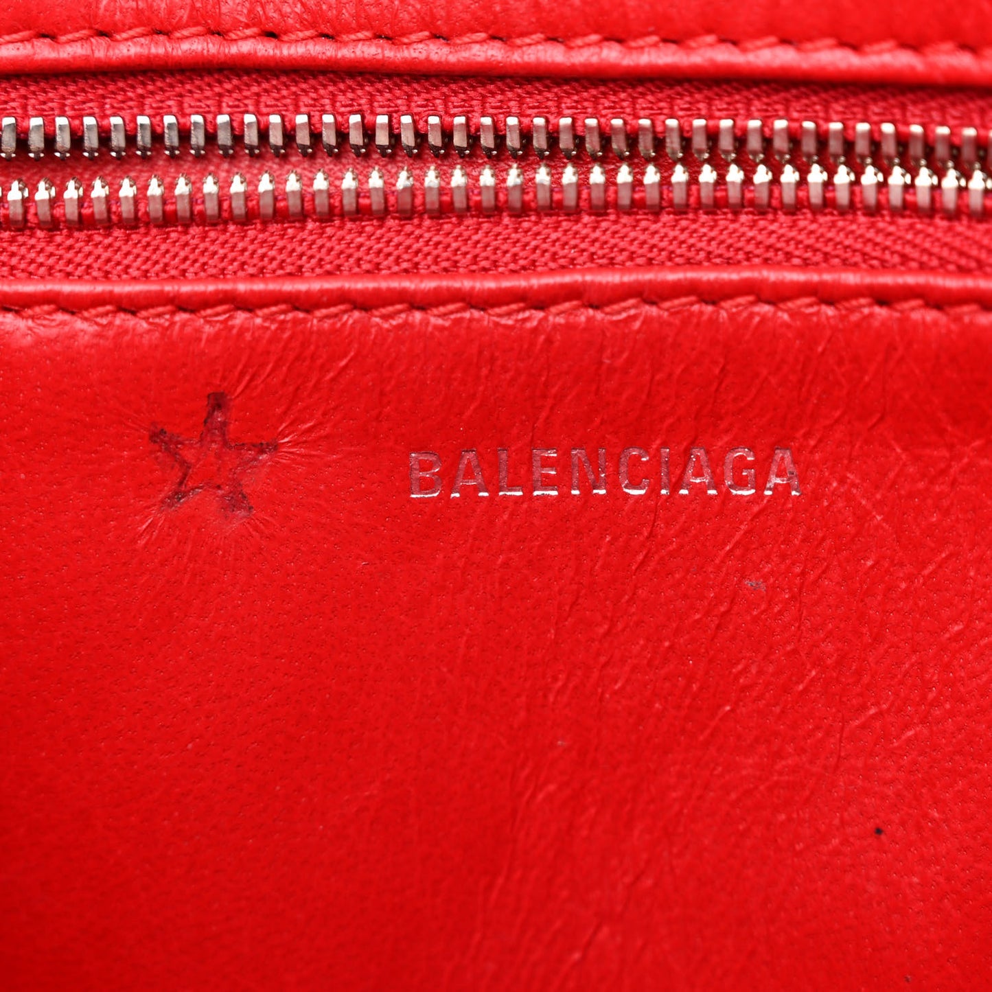 Calfskin XS Triangle Chain Duffle Black