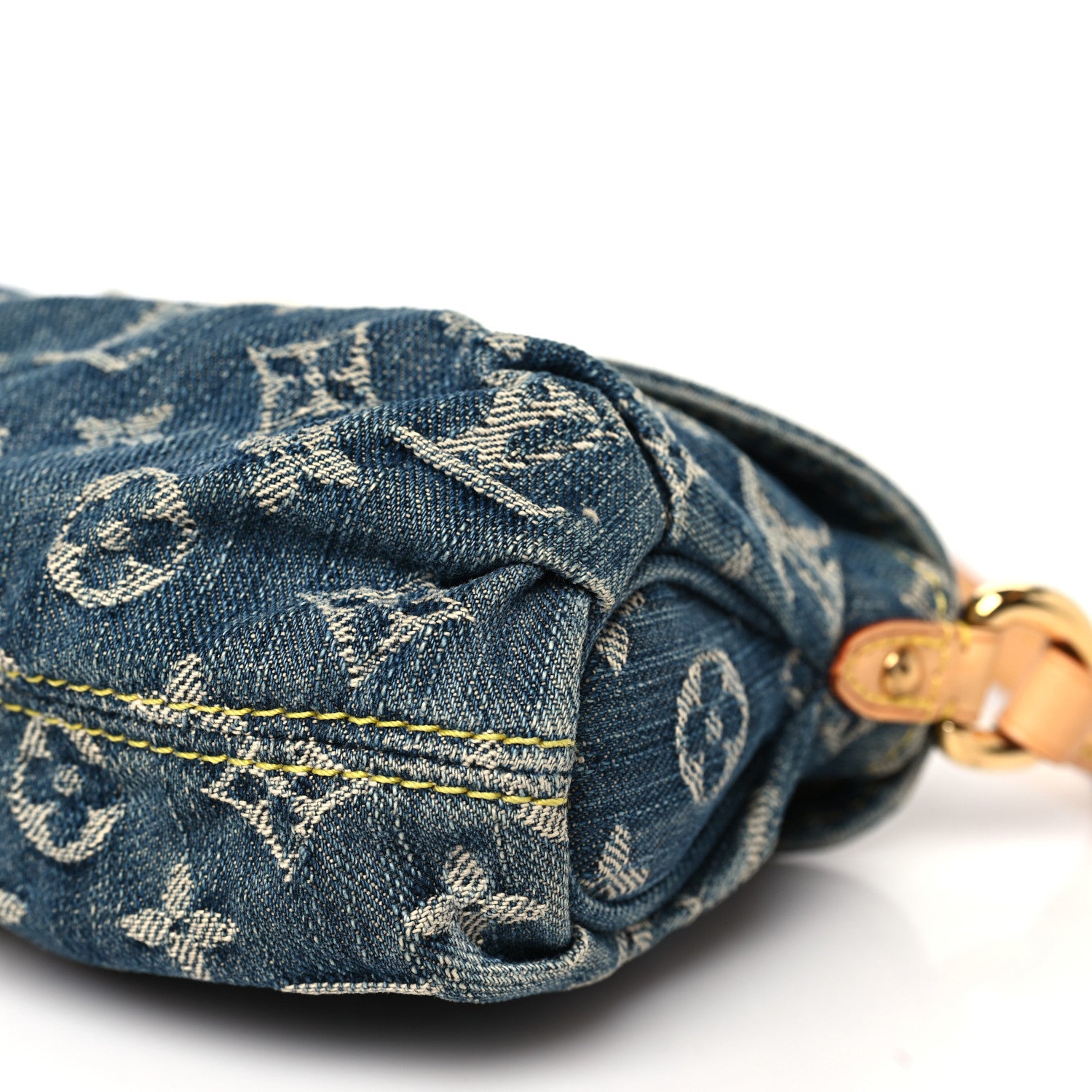Louis Vuitton Monogram Denim Mini Pleaty Blue 9 of 9