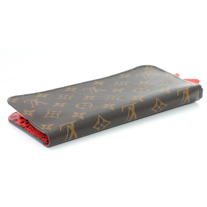 Louis Vuitton Monogram Kusama Waves Insolite Wallet Red 4 of 7