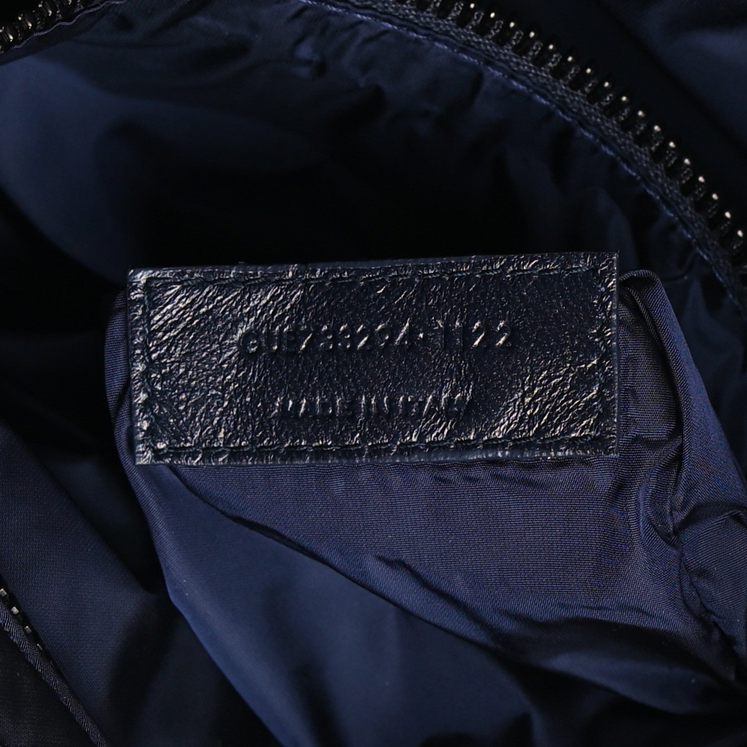 Saint Laurent Econyl Nylon Le 5 A 7 Hobo Navy 7 of 10