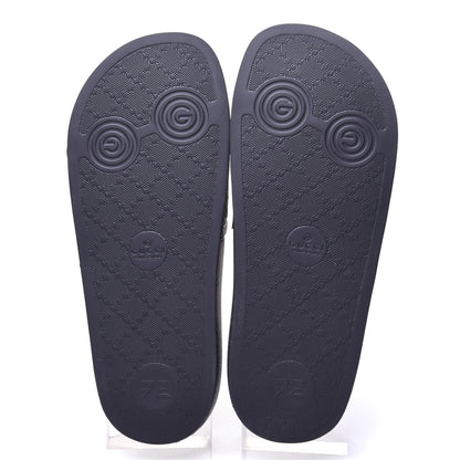 Gucci GG Supreme Monogram Psychedelic Slide Sandals 36 Black Multicolor 7 of 9