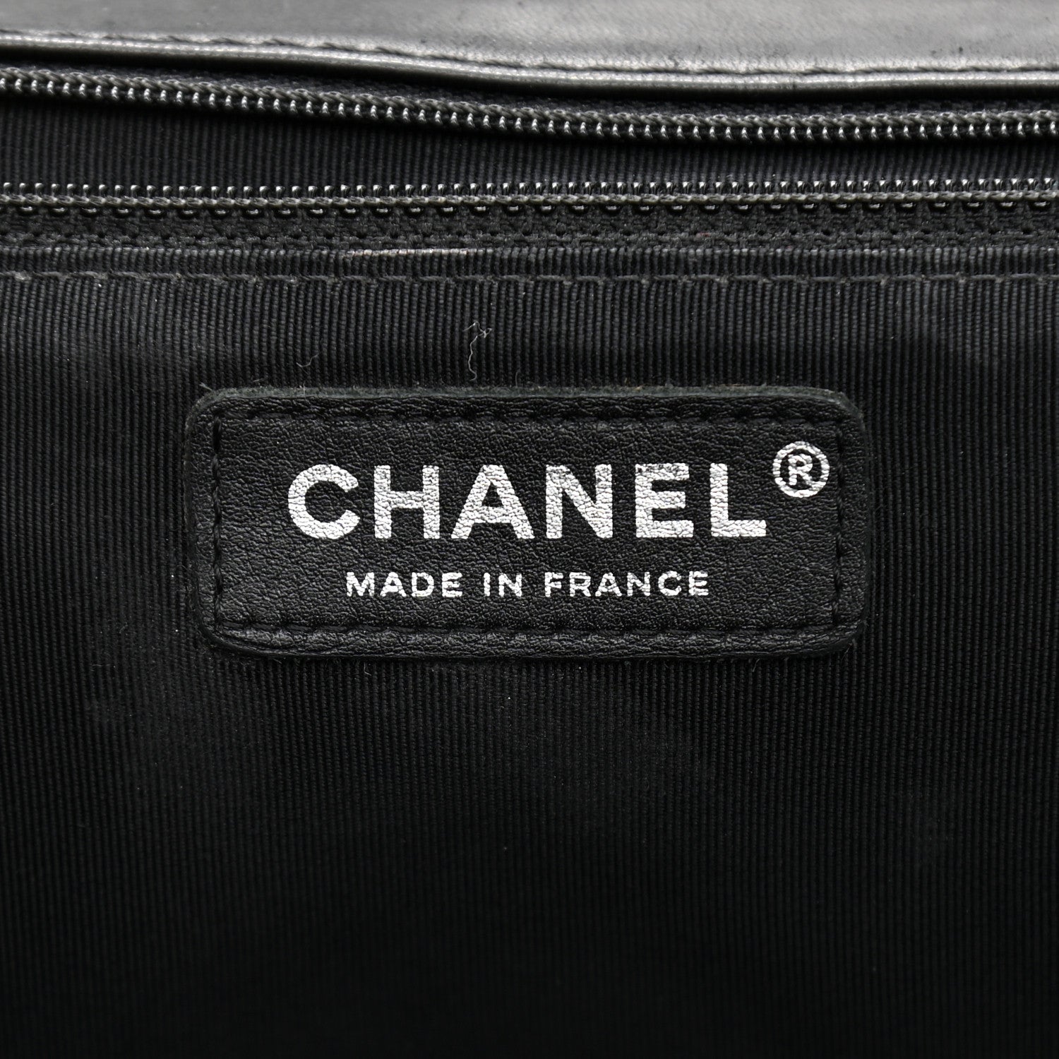 Chanel Lambskin Chevron Quilted Single Flap Black 6 of 11
