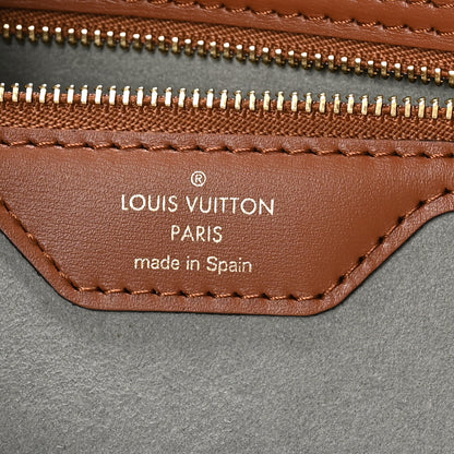 Louis Vuitton Metallic Monogram LV Garden Neverfull MM Silver 7 of 10