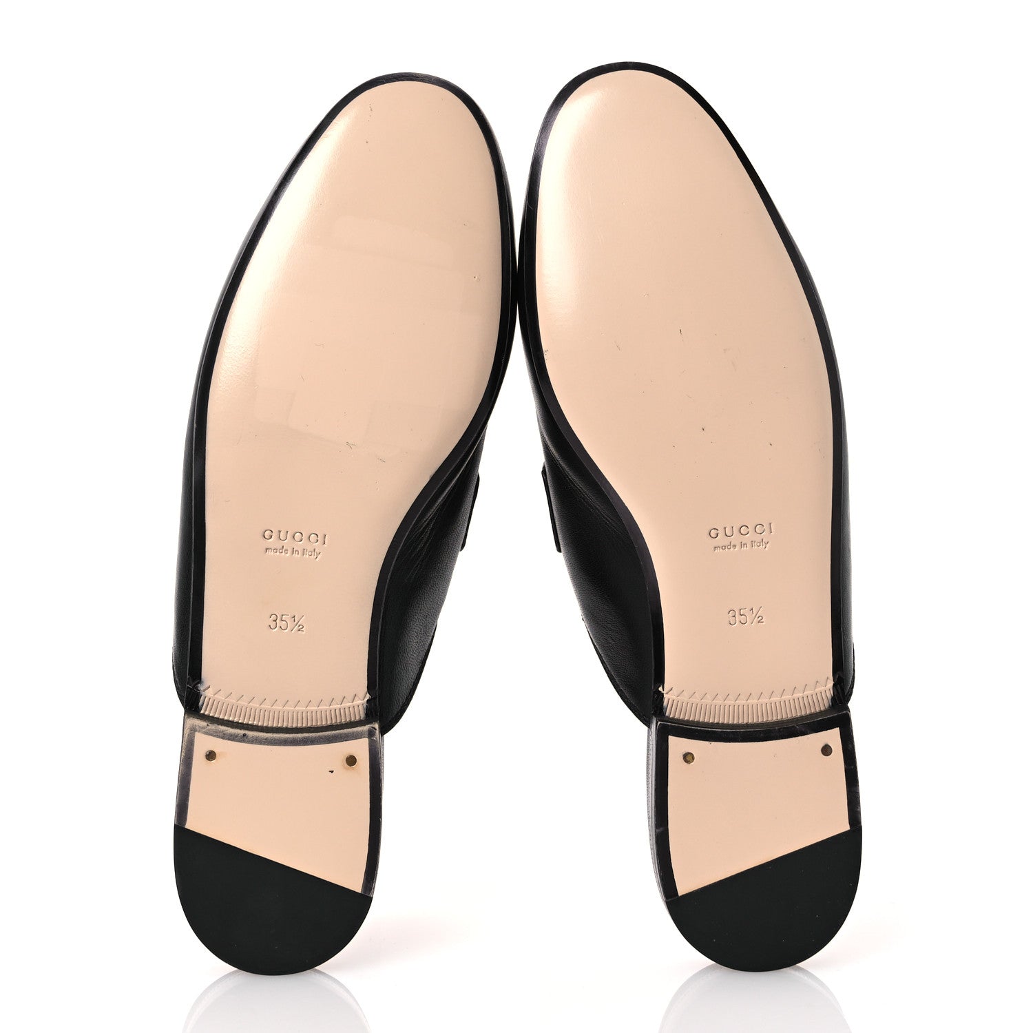Gucci Calfskin Womens Princetown Slippers 35.5 Black 7 of 15