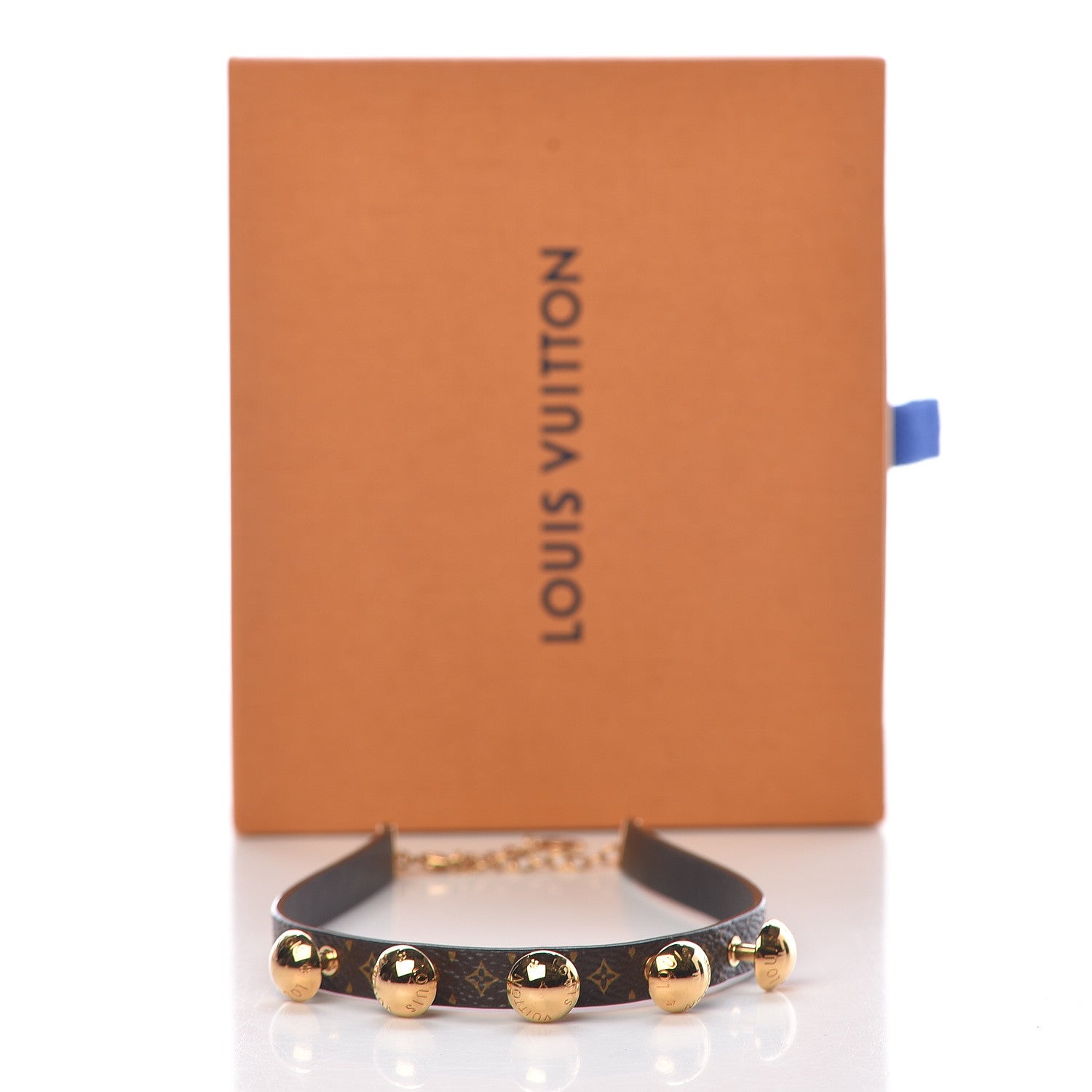 Louis Vuitton Monogram Studdy Choker Necklace 6 of 6