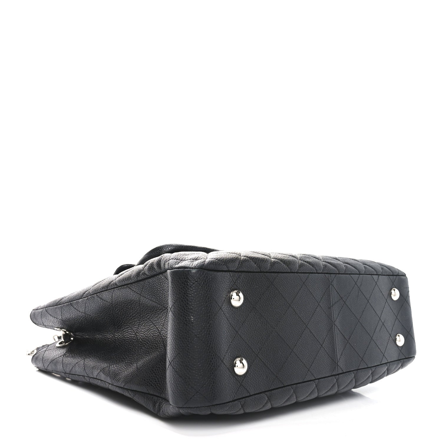 Chanel Caviar Quilted Flap Tote Black 4 of 10