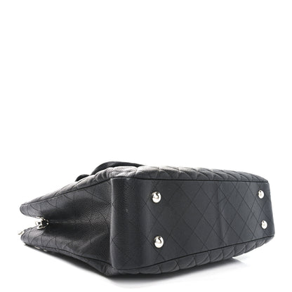 Chanel Caviar Quilted Flap Tote Black 4 of 10