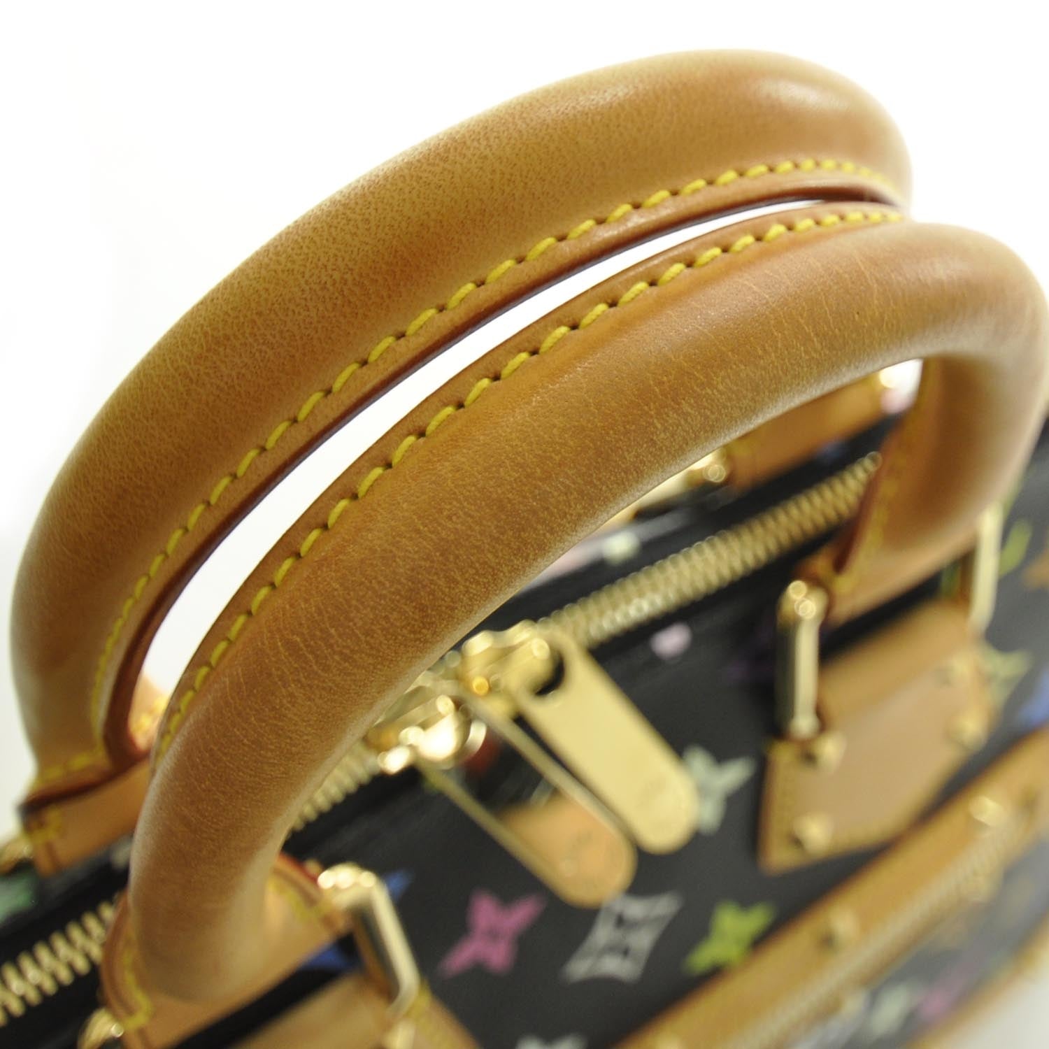 Louis Vuitton Monogram Multicolor Alma Black 6 of 9