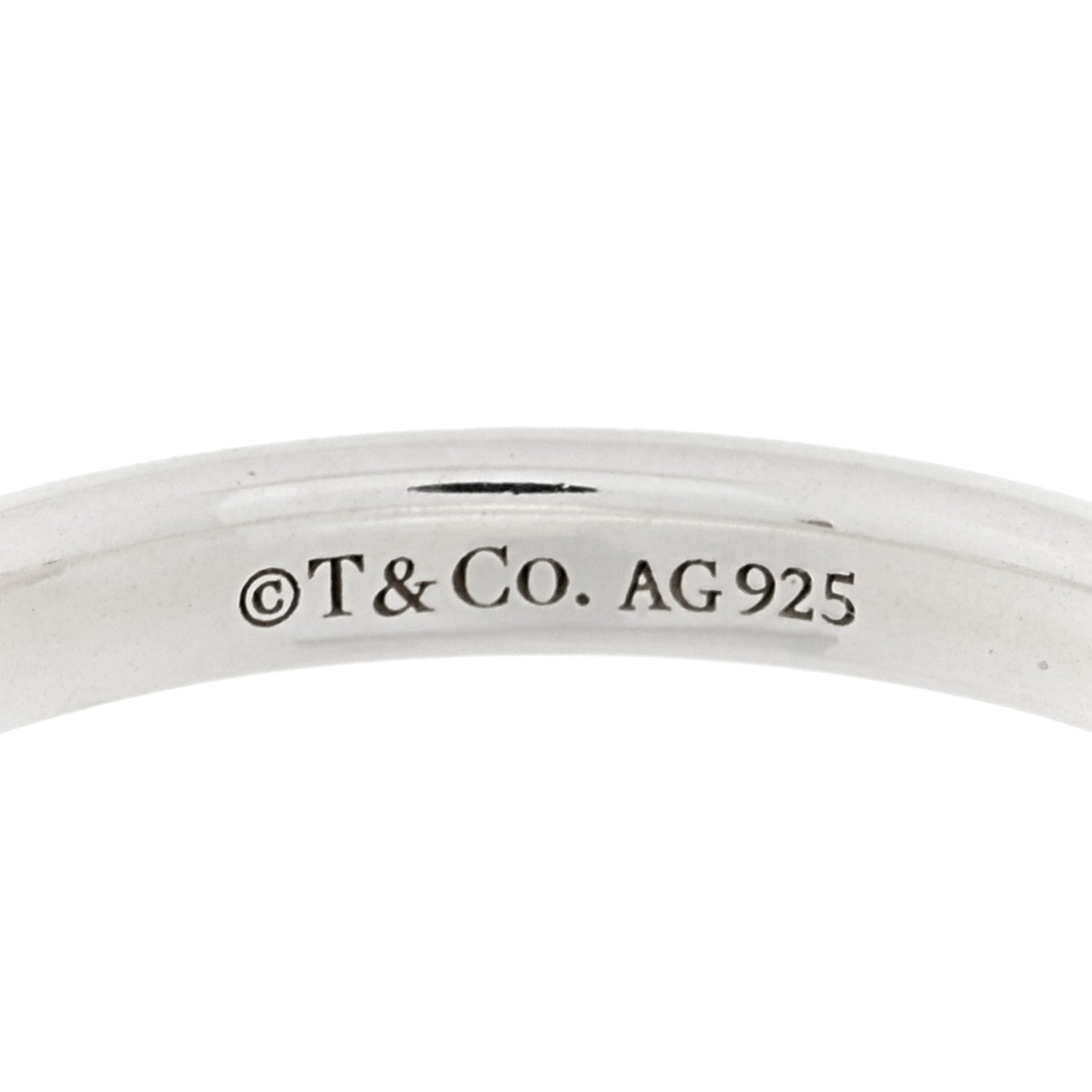 Tiffany Sterling Silver 8mm HardWear Ball Ring 54 7 5 of 5