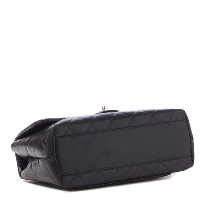 Chanel Lambskin Quilted Medium Kelly Flap Bag Black 4 of 10