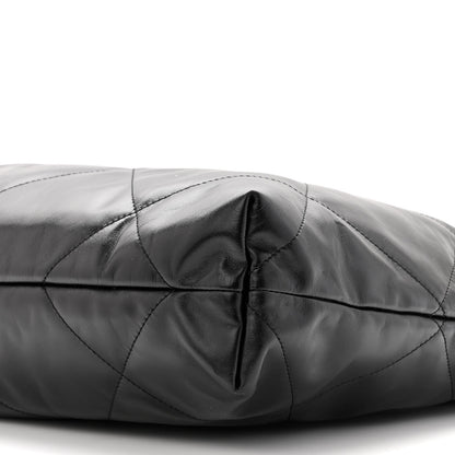 Chanel Shiny Calfskin Quilted Chanel 22 Black 11 of 12