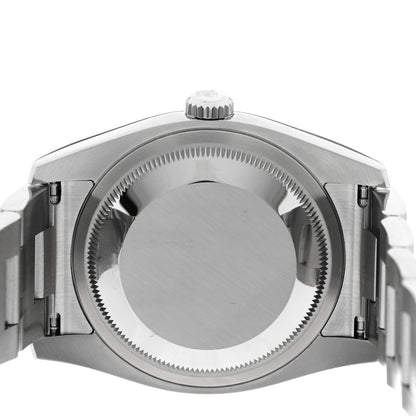 Rolex Stainless Steel 36mm Oyster Perpetual Datejust Watch White Roman 116200 4 of 4