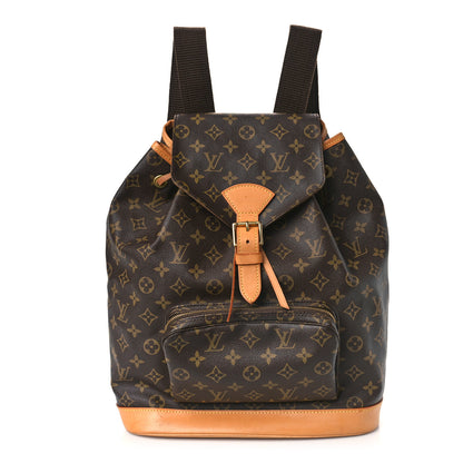 Louis Vuitton Monogram Montsouris GM Backpack 1 of 12