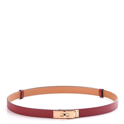 Hermes Epsom Kelly Belt Rouge Grenat 1 of 5