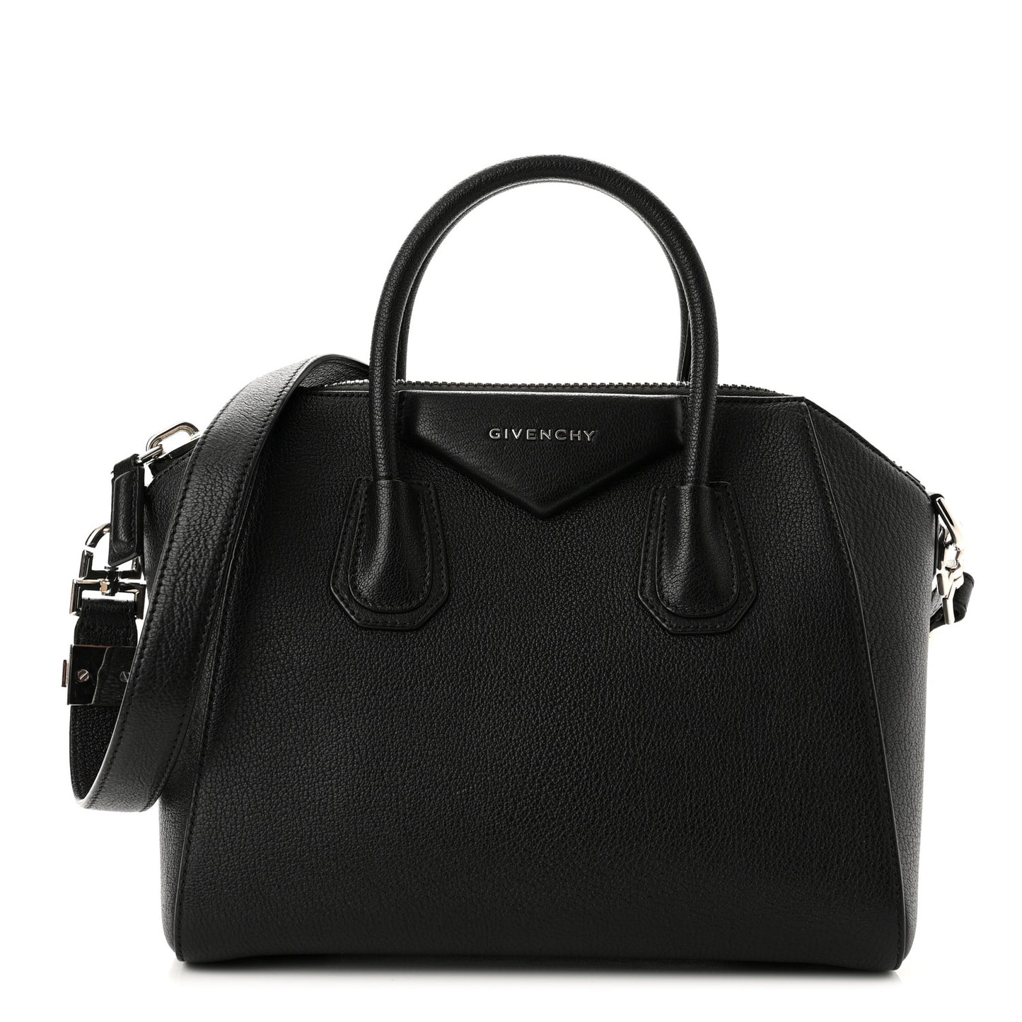 Sugar Goatskin Small Antigona Black