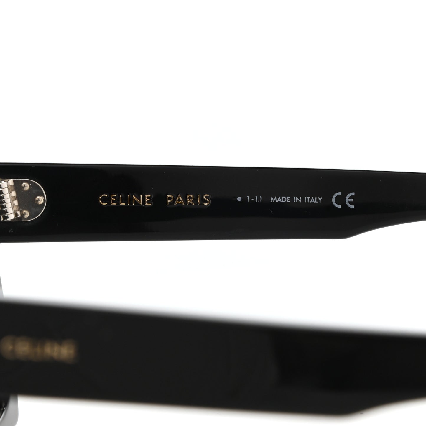 Acetate Square Sunglasses CL401301 Black