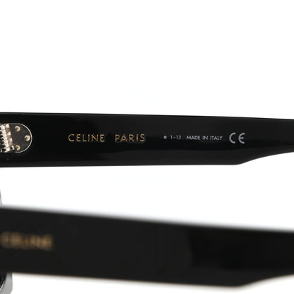 Celine Acetate Square Sunglasses CL401301 Black 4 of 7