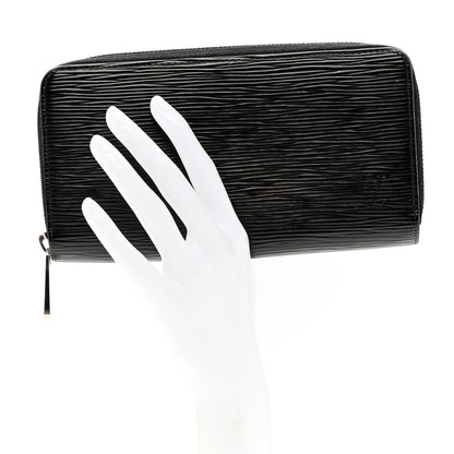 Louis Vuitton Epi Zippy Wallet Black 2 of 6