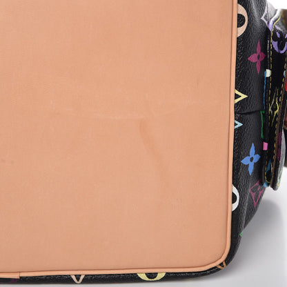 Louis Vuitton Monogram Multicolor Petit Noe Black 7 of 7
