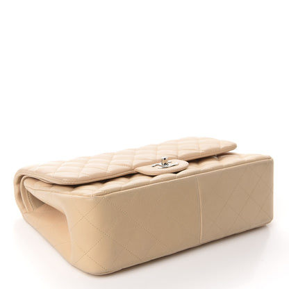 Chanel Lambskin Quilted Jumbo Double Flap Beige Clair 4 of 11