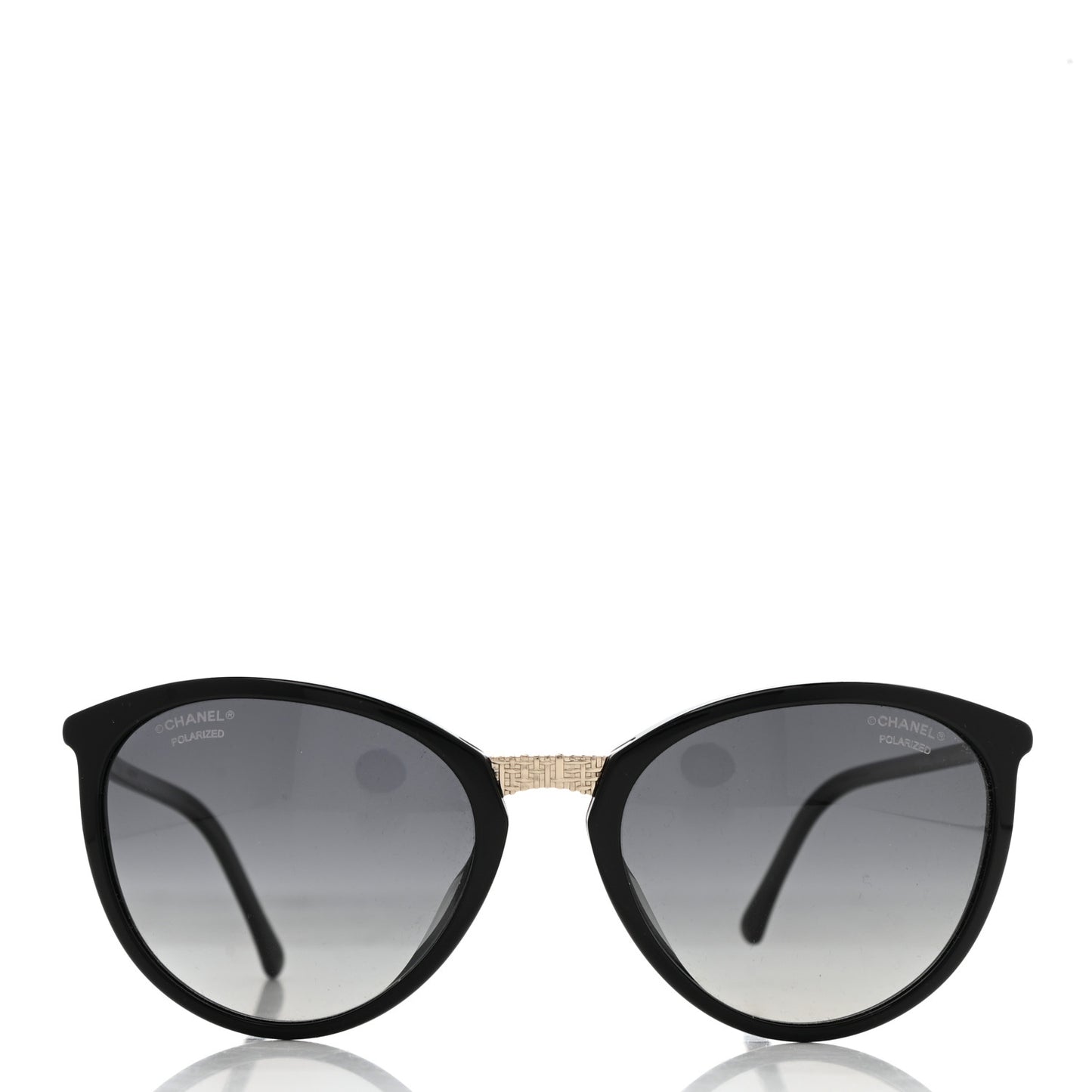 Acetate Polarized Butterfly Winter Sunglasses 5382-A Black