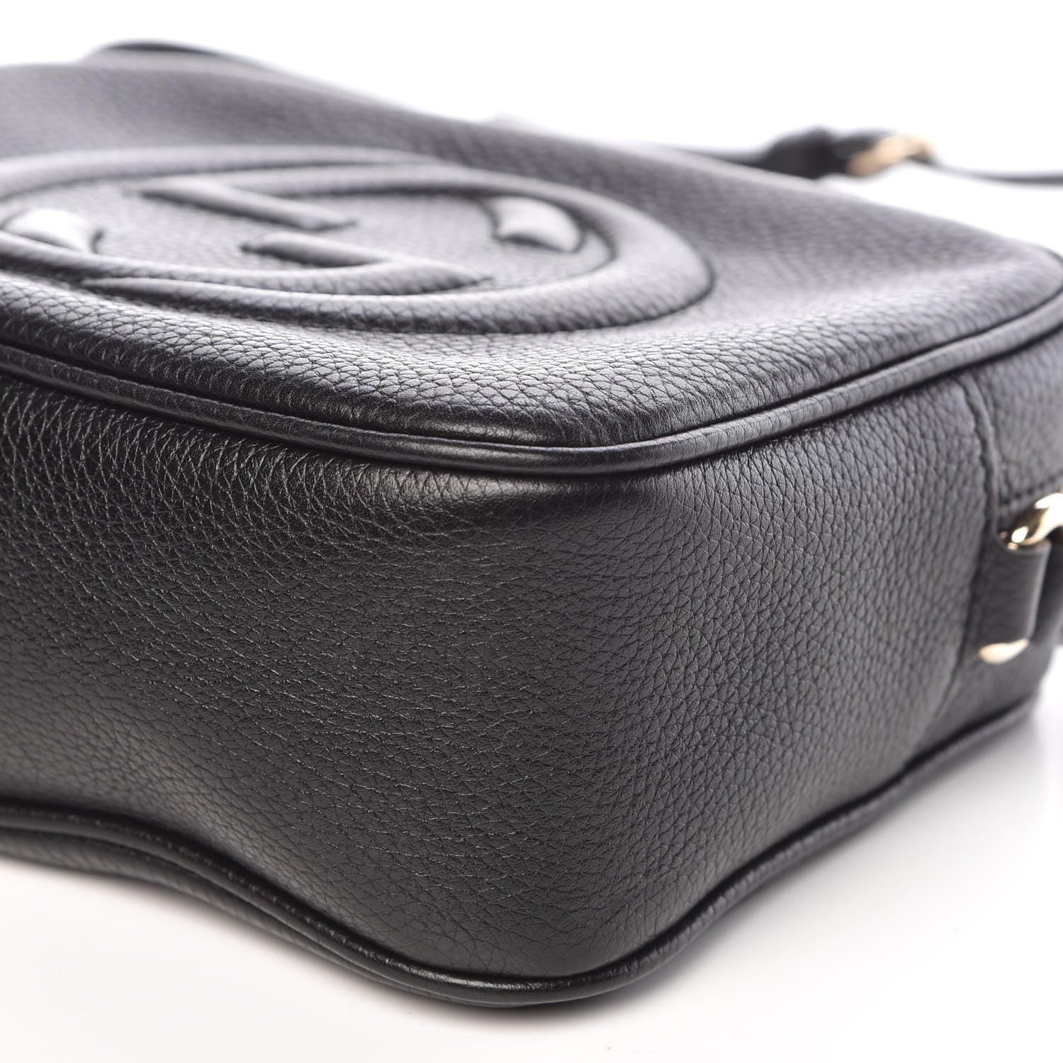 Gucci Pebbled Calfskin Small Soho Disco Bag Black 9 of 10