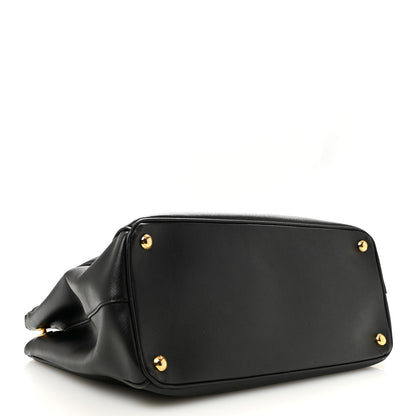 Prada Saffiano Medium Galleria Double Zip Tote Black 4 of 15