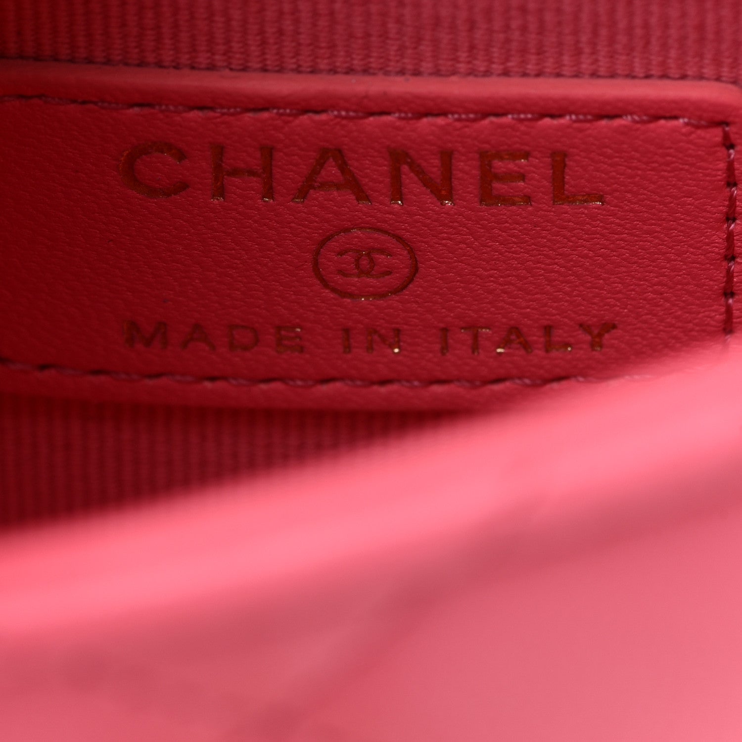 Chanel Lambskin Quilted Mini Trendy CC Clutch With Chain Coral Pink 6 of 7